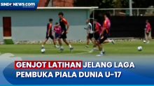 Timnas Spanyol U-17 Jalani Latihan di Lapangan Blulukan Colomadum, Begini Aksi Wonderkid Barcelona