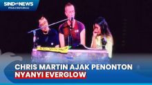 Momen Haru Chris Martin Ajak Dua Penonton Nyanyi Bareng Lagu Everglow