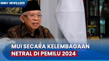 Wapres Maruf Tegaskan MUI Secara Kelembagaan Netral di Pemilu 2024