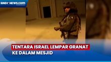 Tentara Israel Lempar Granat ke Dalam Mesjid saat Muadzin Kumandangkan Adzan