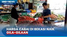 Harga Naik Gila-gilaan di Bekasi, Pembeli Pilih Beli Cabai Busuk