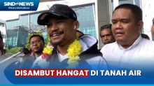 Banggakan Indonesia di UFC, Jeka Saragih Disambut Hangat Saat Tiba di Tanah Air