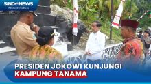 Berkunjung ke Fakfak, Jokowi Tanda Tangani Tugu Pancasila Kampung Tanama