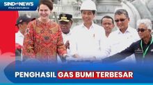 Jokowi Resmikan Proyek Strategis Nasional Tangguh Train 3, Dibangun dengan Dana Rp72,45 Triliun