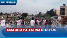 Aksi Damai Depok Bersama Palestina, Ratusan Ribu Massa Padati Kawasan GDC