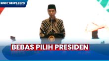 Di Depan HMI, Jokowi : Mau Milih Pak Anies Silahkan, Pak Prabowo Silahkan, Pak Ganjar Silahkan