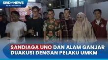 Sandiaga Uno Gandeng Alam Ganjar, Diskusi Santai Bersama Pelaku UMKM di Makassar