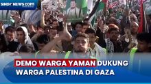 Dukung Palestina, Ribuan Warga Yaman Berdemonstrasi