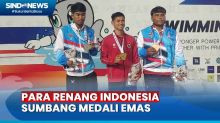 Atlet Para Renang Indonesia Jendi Pangabean Sumbang Emas di WAG 2023
