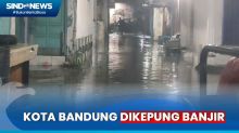 Diguyur Hujan Deras, Kota Bandung Dikepung Banjir