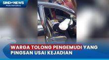 Minibus Serempet Mobil dan Tabrak Warung  di Bogor, Sopir Diduga Mengantuk