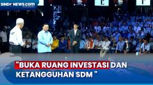 Prabowo Tanya soal Sulitnya Masyarakat Dapat Kerja, Ganjar : Buka Ruang Investasi dan Ketangguhan SDM