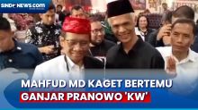 Mahfud MD Kaget Bertemu Ganjar Pranowo KW saat Kunjungi Banten