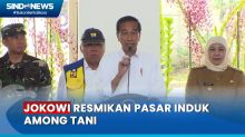 Presiden Jokowi Resmikan Pasar Induk Among Tani Kota Batu