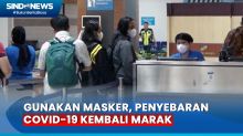 Pihak Bandara Sultan Hasanuddin Makassar Imbau Penggunaan Masker Cegah Penyebaran Covid-19