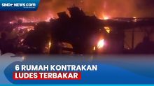 6 Rumah Kontrakan Terbakar di Bogor, Diduga Gegara Obat Nyamuk Bakar