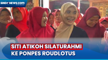 Siti Atikoh Silaturahmi ke Pimpinan Ponpes Roudlotus Saidiyyah Semarang, Begini Momen Kehangatannya