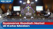 Ribuan Umat Kristiani Ikuti Ibadah Natal di Kota Medan