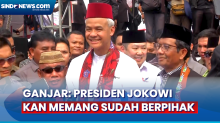 Soal Makan Malam Jokowi dengan Prabowo, Ganjar: Kan Memang Sudah Berpihak