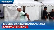 Intip Keseruan Ganjar Pranowo dan Sandiaga Uno Ikuti Acara PENGUIN SeliweRUN