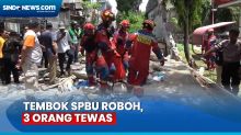 Tembok SPBU di Jakarta Selatan Roboh, 3 Orang dari 1 Keluarga Tewas