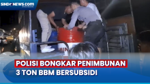 Polisi Bongkar Penimbunan 3 Ton BBM Bersubsidi di Padang