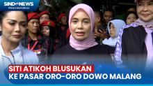 Siti Atikoh Ditemani Krisdayanti, Blusukan ke Pasar Kota Malang