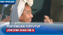 Presiden Jokowi Gelar Pertemuan Tertutup dengan Sultan HB X di Kraton Yogyakarta