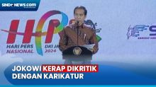 Jokowi Kerap Dikritik dengan Karikatur, Saya Tidak Apa-Apa yang Protes Cucu Saya