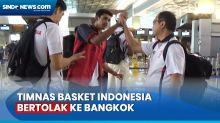 Bersiap Hadapi Laga Kualifikasi FIBA Asia Cup 2025, Timnas Basket Indonesia Bertolak ke Thailand