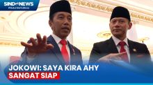 Lantik AHY jadi Menteri ATR/BPN, Jokowi: Saya Kira Beliau Sangat Siap