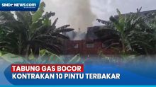 Kontrakan 10 Pintu di Tanjung Duren, Jakarta Barat Hangus Terbakar