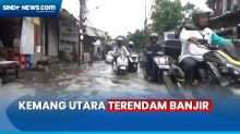 Hujan Deras, Kawasan Kemang Utara Terendam Banjir Setinggi 40 Cm