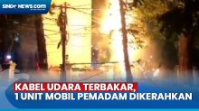 Kabel Udara di Jakarta Selatan Terbakar, Pemadam Kebakaran Kerahkan 1 Unit untuk Padamkan Api