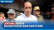Jokowi Tinjau Pasar Sebukit Rama Pantau Harga Bahan Pangan di Kalbar