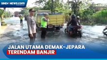 Terendam Banjir, Jalan Utama Demak-Jepara Nyaris Lumpuh