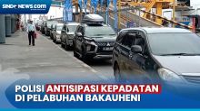 Volume Kendaraan di Pelabuhan Bakauheni Terus Meningkat, Polisi Terapkan Buffer Zone