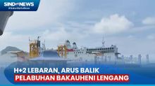 H+2 Lebaran, Arus Balik di Pelabuhan Bakauheni Masih Lengang