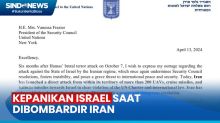 Panik Dibombardir Iran, Israel Minta Dewan Keamanan PBB Rapat Darurat