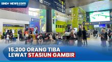 Arus Balik Lebaran, 15.200 Orang Tiba ke Jakarta Lewat Stasiun Gambir