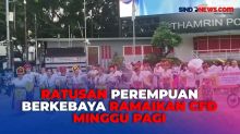 Peringati Hari Kartini, CFD Jakarta Diramaikan Para Perempuan Berkebaya