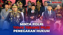 Beri Pesan di HUT Ke-78 Bhayangkara, Jokowi Minta Polri Tidak Tebang Pilih dalam Penegakan Hukum