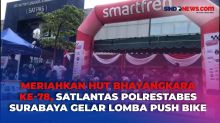 230 Peserta Anak-anak Ikuti Lomba Push Bike Race Satlantas Polrestabes Surabaya