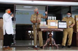 Mantan Napi Teroris di Jateng Sumbang 1.350 Masker