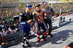 Tolak Balapan Tertutup, Vinales: MotoGP Berhutang pada Penggemar