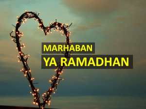 Ramadan Ditunggu Semua Pemeluk Agama