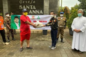 Gerakan Indonesia Peduli dan PSE Paroki Salurkan Bantuan di Duren Sawit