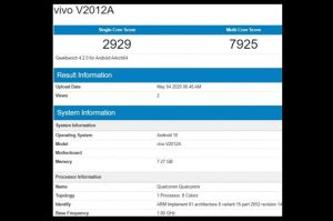 Vivo Tak Dikenal Jajal Geekbench dengan Chipset Snapdragon dan RAM 8 GB