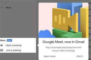 Google Meet Kini Terintegrasi dengan Layanan Gmail
