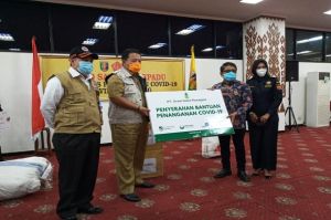 PT GGP Donasi 131.000 APD untuk Tanggulangi Covid-19 di Lampung